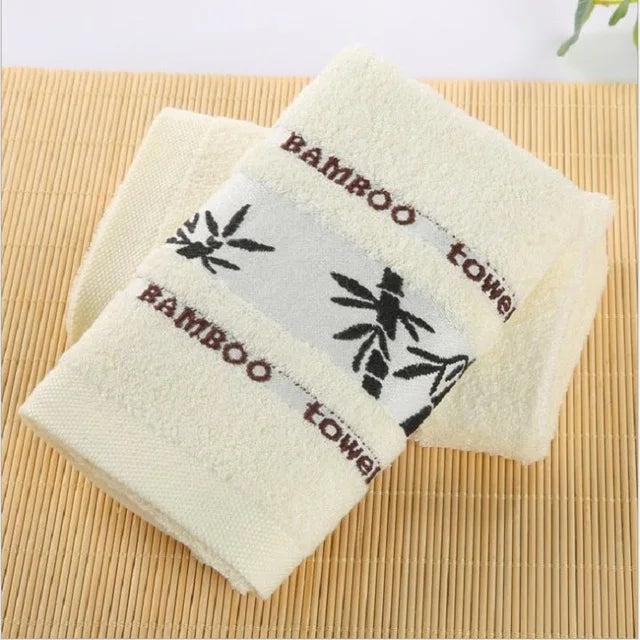 2pcs Set Pure 100% Cotton Towel