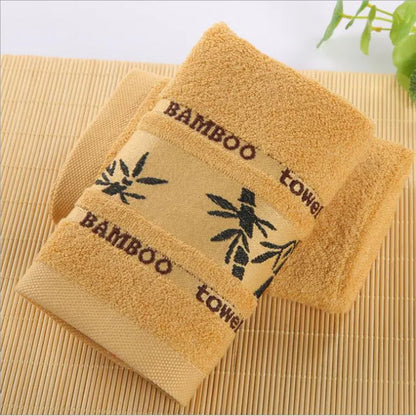 2pcs Set Pure 100% Cotton Towel