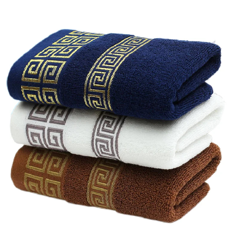 2pcs Set Pure 100% Cotton Towel