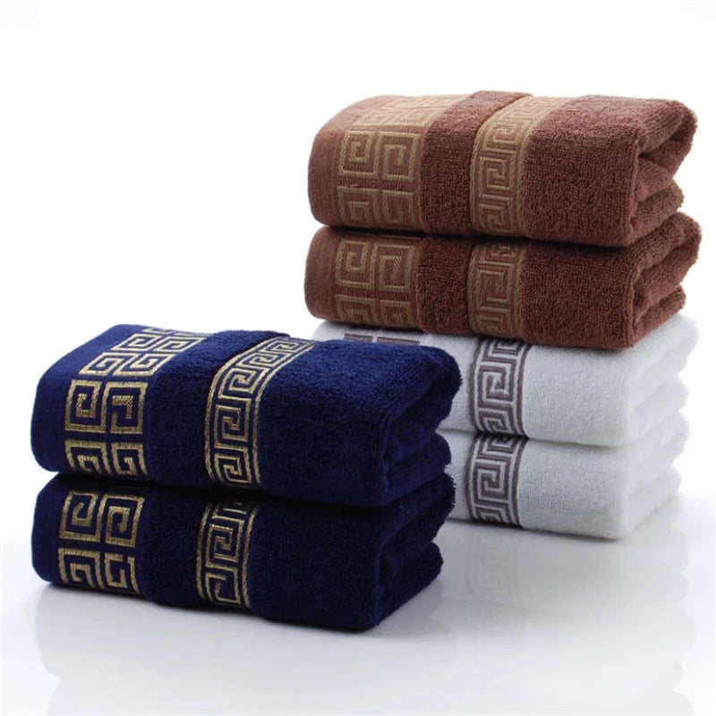 2pcs Set Pure 100% Cotton Towel